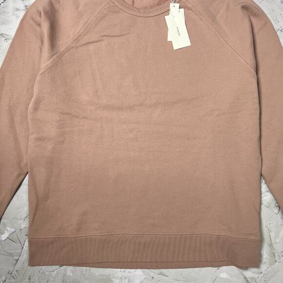 NEW VINCE Garment Dye Long Sleeve Crew Neck Tee SIZE L Cotton Sweatshirt NWT - Picture 8 of 13